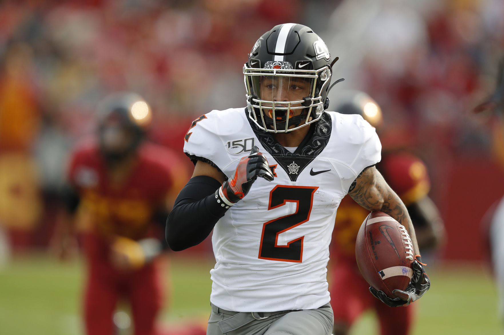 Texas Christian at Oklahoma St.: Oklahoma St. 35-31